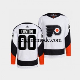 Herren Philadelphia Flyers CUSTOM Eishockey Trikot Adidas 2022 Reverse Retro Weiß Authentic